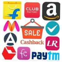 All in one shopping app : Amazon Flipkart Snapdeal