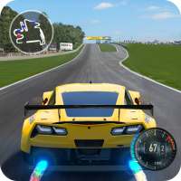 Racing In Car Speed Fast