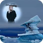 Ice Land Photo Frames on 9Apps