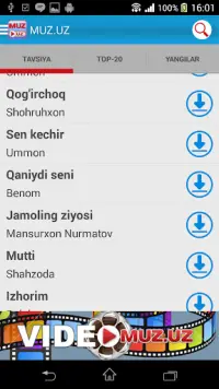 MUZ.UZ На Андроид App Скачать - 9Apps