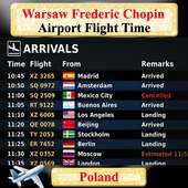 Warsaw Chopin Airport Flight Time