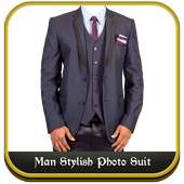 Man Stylish Photo Suit