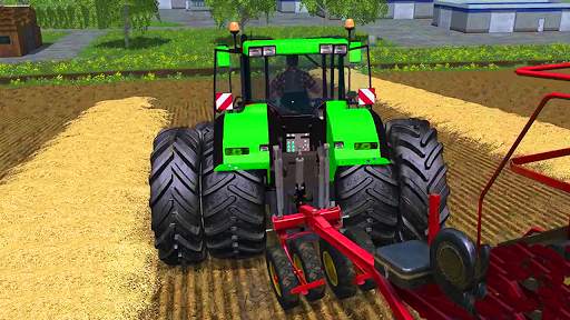 Drive Tractor Cargo Transport Farmer Games 2021 screenshot 1
