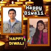 Happy Diwali Photo Collage Creator - Diwali Frame