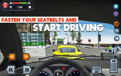 Car Driving School Simulator #33 Norway Large Sedan! Android