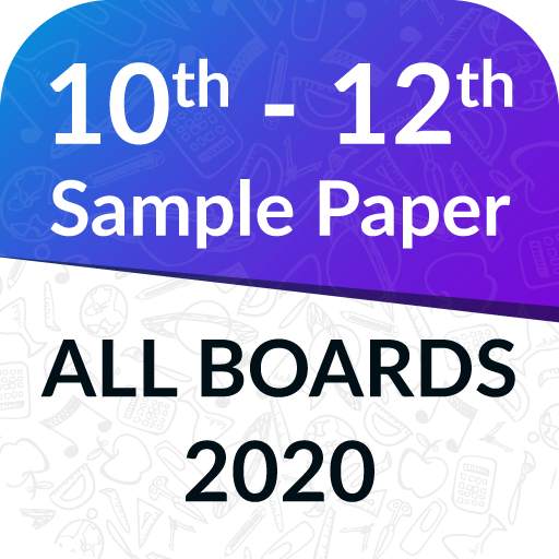 10th 12th Sample Paper 2020 All Boards