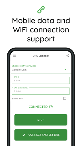 DNS Changer | Mobile Data & WiFi | IPv4 & IPv6 screenshot 3