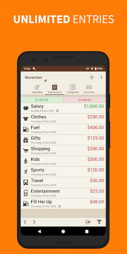 Spending Tracker screenshot 2