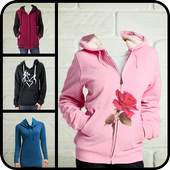 Women Sweatshirt Photo Maker