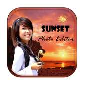 Sunset Photo Editor, Photo Blender with Sunset