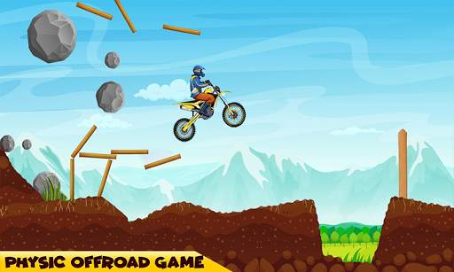 Off-Road Bike Racing Game - Tricky Stunt Master screenshot 2