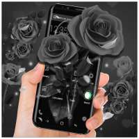 Black Rose APUS Launcher Theme