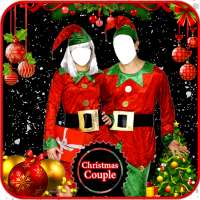 Couple Christmas Photo Suit