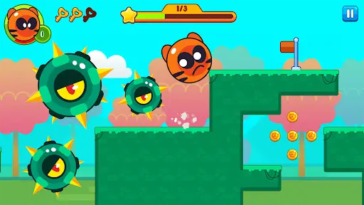 Download do APK de herói da selva bola vermelha - jogo de salto