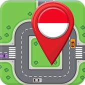 🔥Indonesia Offline maps and navigation GPS 3D