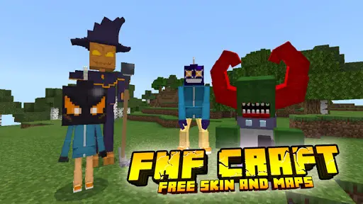 Download do APK de FNF Minecraft Skins PE para Android