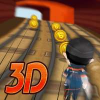 Subway Train Runner 3D on 9Apps