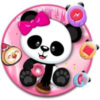 Cute, Panda, Donut موضوعات خلفيات أيق on 9Apps