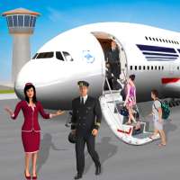 リアル 飛行機 旅客 着陸 空港 3D