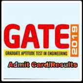 Gate 2019: Result/Admit Card on 9Apps