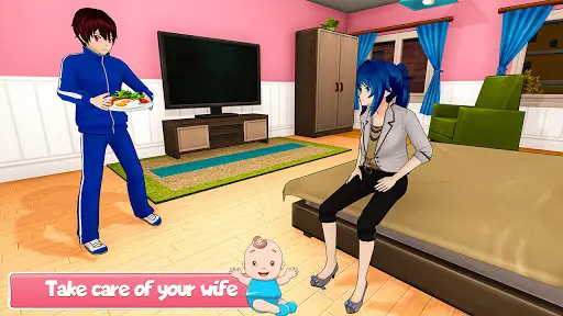 Download do APK de Anime Mãe Gravidez vida para Android