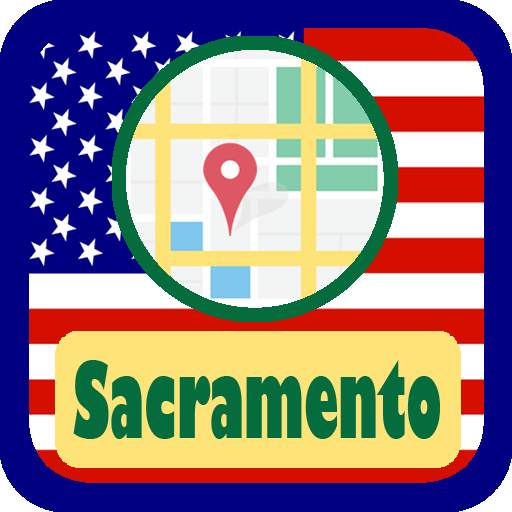 USA Sacramento City Maps