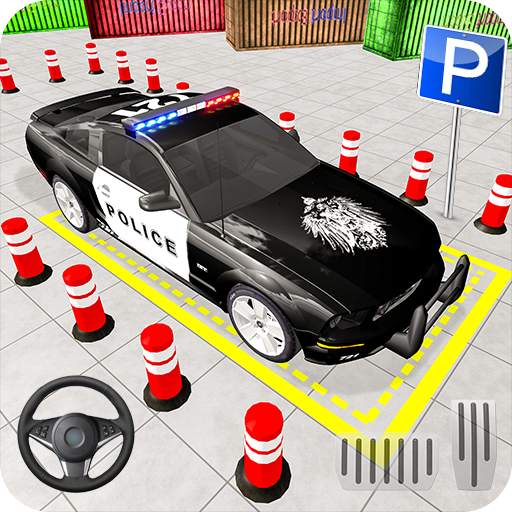 Driving Game- 3D Police Car Parking Simulator 2021