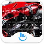 Hot Motorcycle Keyboard Theme on 9Apps