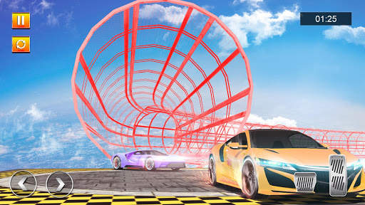 Crazy Car Driving Simulator: Mega Ramp Car Stunts 1 تصوير الشاشة