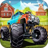 monster truck hill climb