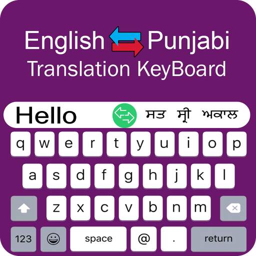 Punjabi Keyboard - English to Punjabi Typing