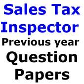 Sales Tax Inspector Q Papers on 9Apps