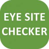 Eye Site Checker with Simple Eye Site Test