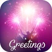 2018 New Year Greetings Card on 9Apps