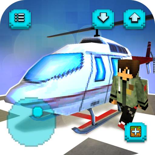 Helicopter Craft: Flying & Crafting Game 2020