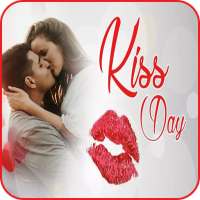 Kiss Day Photo Frame