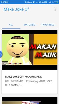 Make joke best sale of makan malik