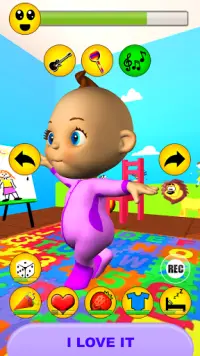 Talking Babsy Baby Baby Games Android İos Free Game GAMEPLAY VİDEO 