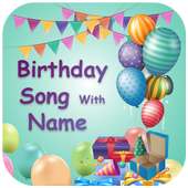 Birthday song maker with name-name on cake,frame on 9Apps