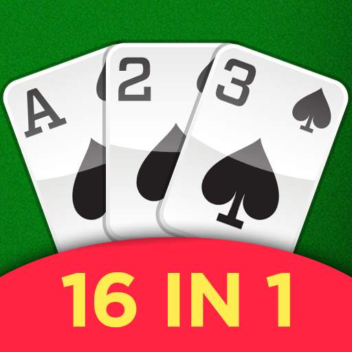 16 Solitaire - Combo of All Cards Games