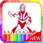 Coloring Game Of Ultraman on 9Apps
