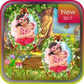 Kids Dual Photo Frame on 9Apps