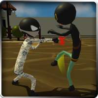 Stickman Neon Ninja Shadow - Fighting Game 2020