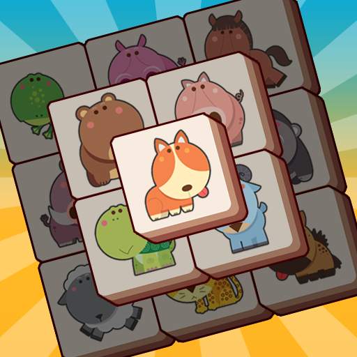 Tile Match Animal - Classic Triple Connect Puzzle