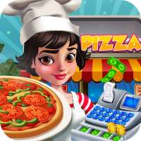 بيتزا صانع مطعم تسجيل النقدية: الطبخ لعبة