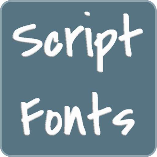 Script Fonts for FlipFont