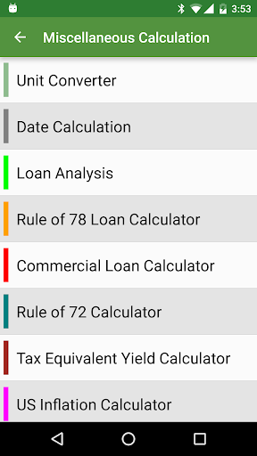 Financial Calculators स्क्रीनशॉट 8