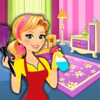 Barbie House Cleaning Game