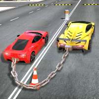 Chained Cars Impossible Stunts - Car Driving 2021