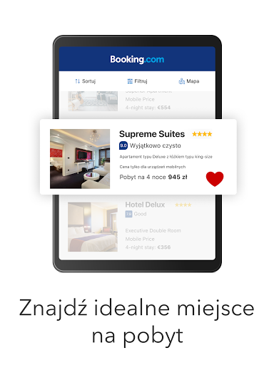 Booking.com Rezerwacja Hoteli screenshot 1